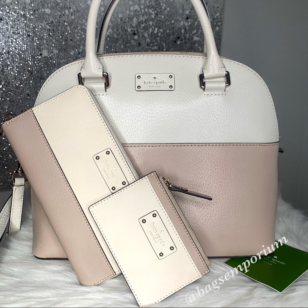❗️SOLD ❗️Kate Spade Carli Grove Street Satchel Set - Picture 1 of 8